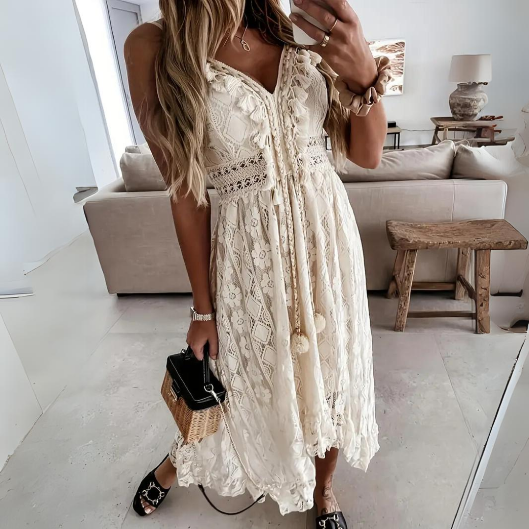 Raelene - Elegantes Boho-Kleid
