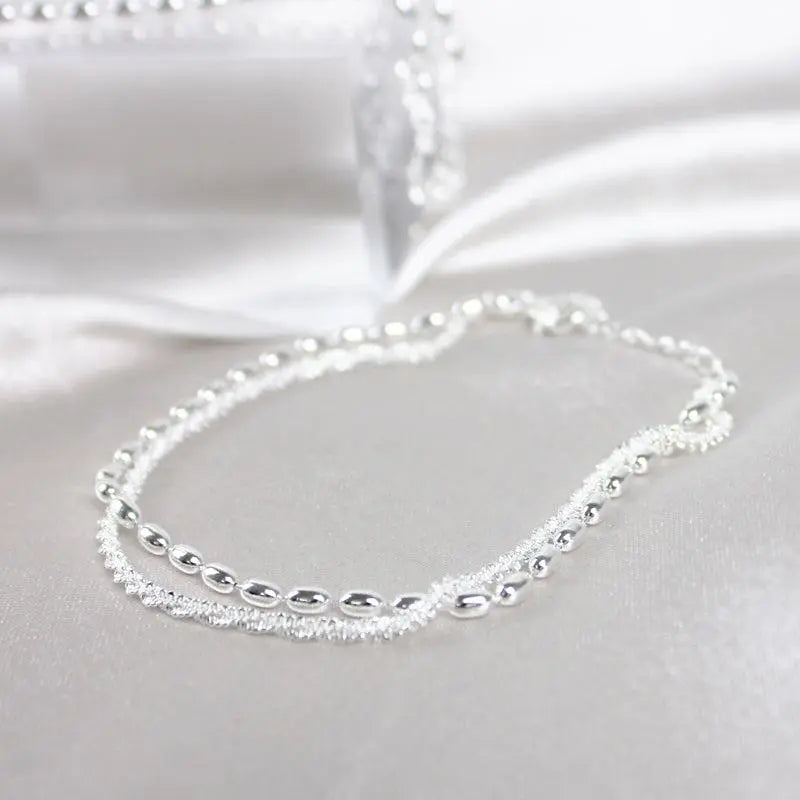 Armband-Set mit Funkelsteinen – Stefan Berlin