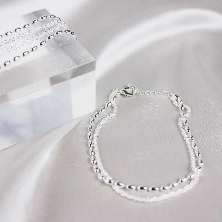 Armband-Set mit Funkelsteinen – Stefan Berlin