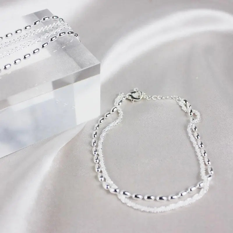 Armband-Set mit Funkelsteinen – Stefan Berlin