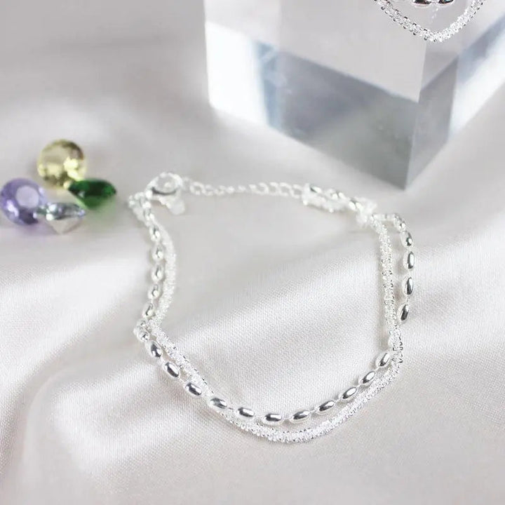 Armband-Set mit Funkelsteinen – Stefan Berlin