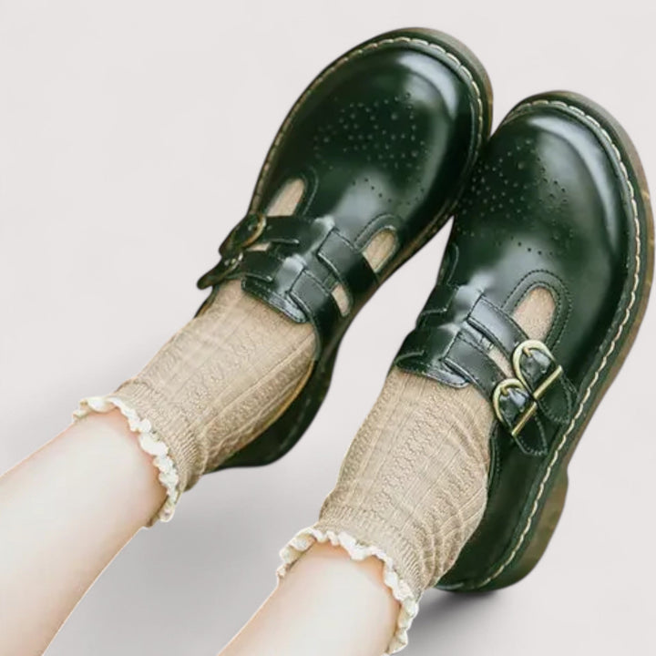 Elke | Retro Mary Jane Schuhe