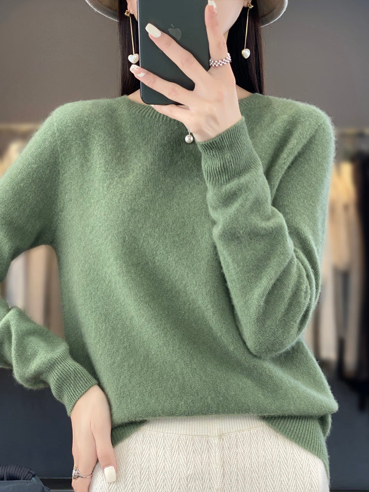 Anette | Bequemer Baumwollpullover
