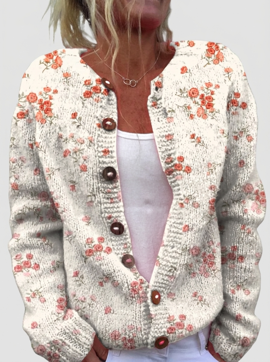 Andrea™ | Cardigan mit Streublümchen