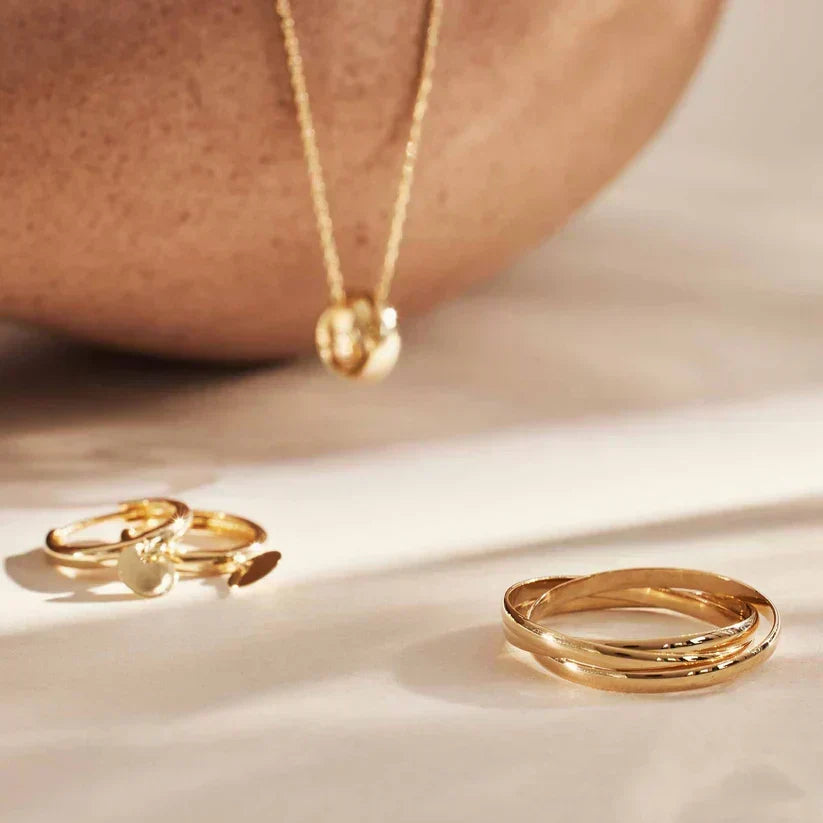 Schlichter Ring in Goldton – Stefan Berlin