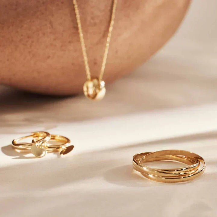 Schlichter Ring in Goldton – Stefan Berlin