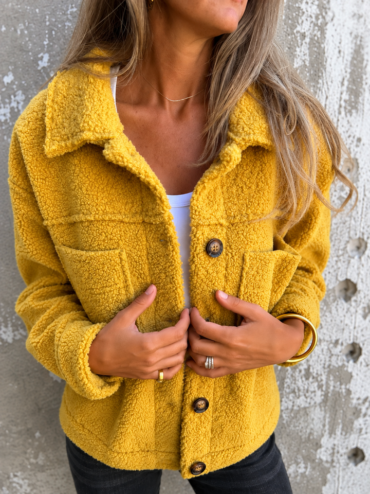 Lässige Hemdjacke für Damen in Grün – Stefan Berlin