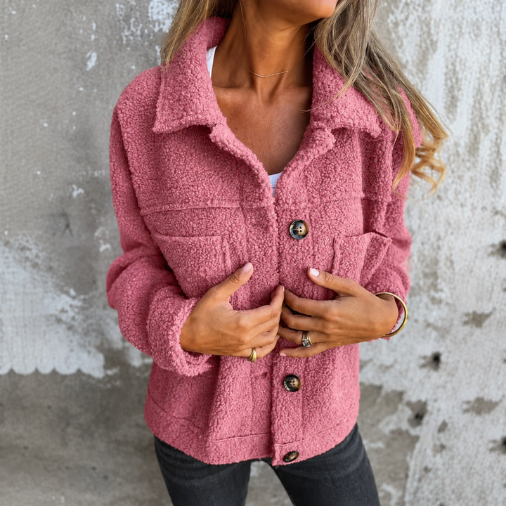 Lässige Hemdjacke für Damen in Grün – Stefan Berlin
